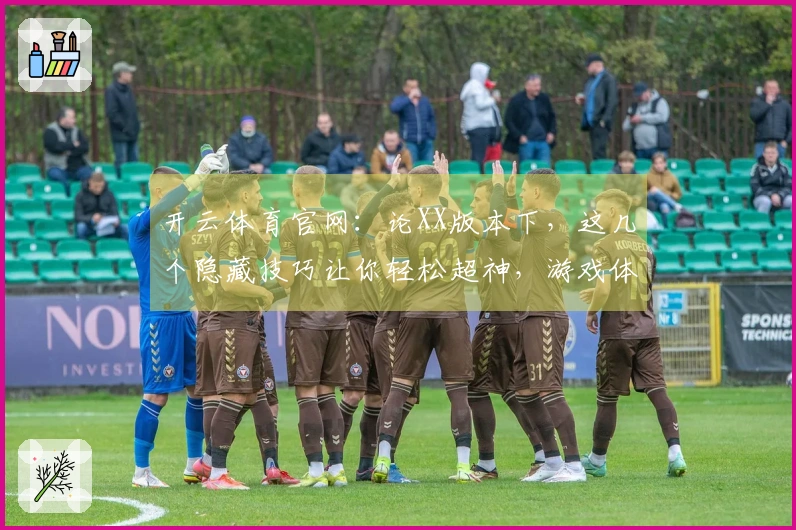 开云体育官网：论XX版本下，这几个隐藏技巧让你轻松超神，游戏体验直线起飞！